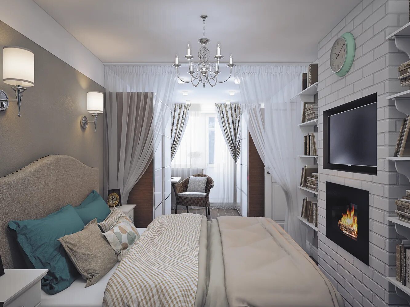 Дизайн спальни 15 м2 в современном стиле Ceiling design living room, Bedroom int