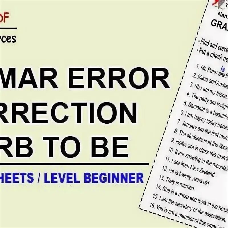 Grammar error correction. Grammar error correction