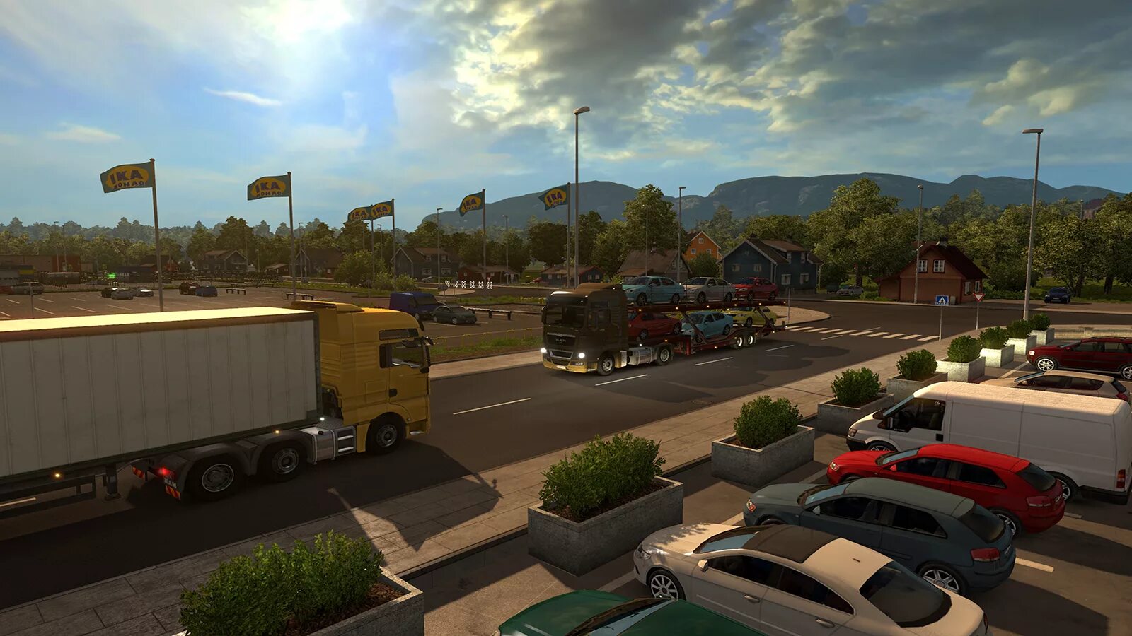 Скандинавия етс 2. Euro Truck Simulator 2: Scandinavia. Евро трек симулятор 2 Скандинавия. Евро трак симулятор Скандинавия. Игра на пк euro truck simulator 2