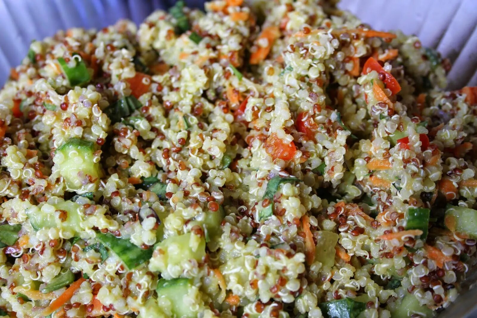 Quinoa Chopped Salad Recipe Clean food crush, Vegan recipes easy, Healthy recipe