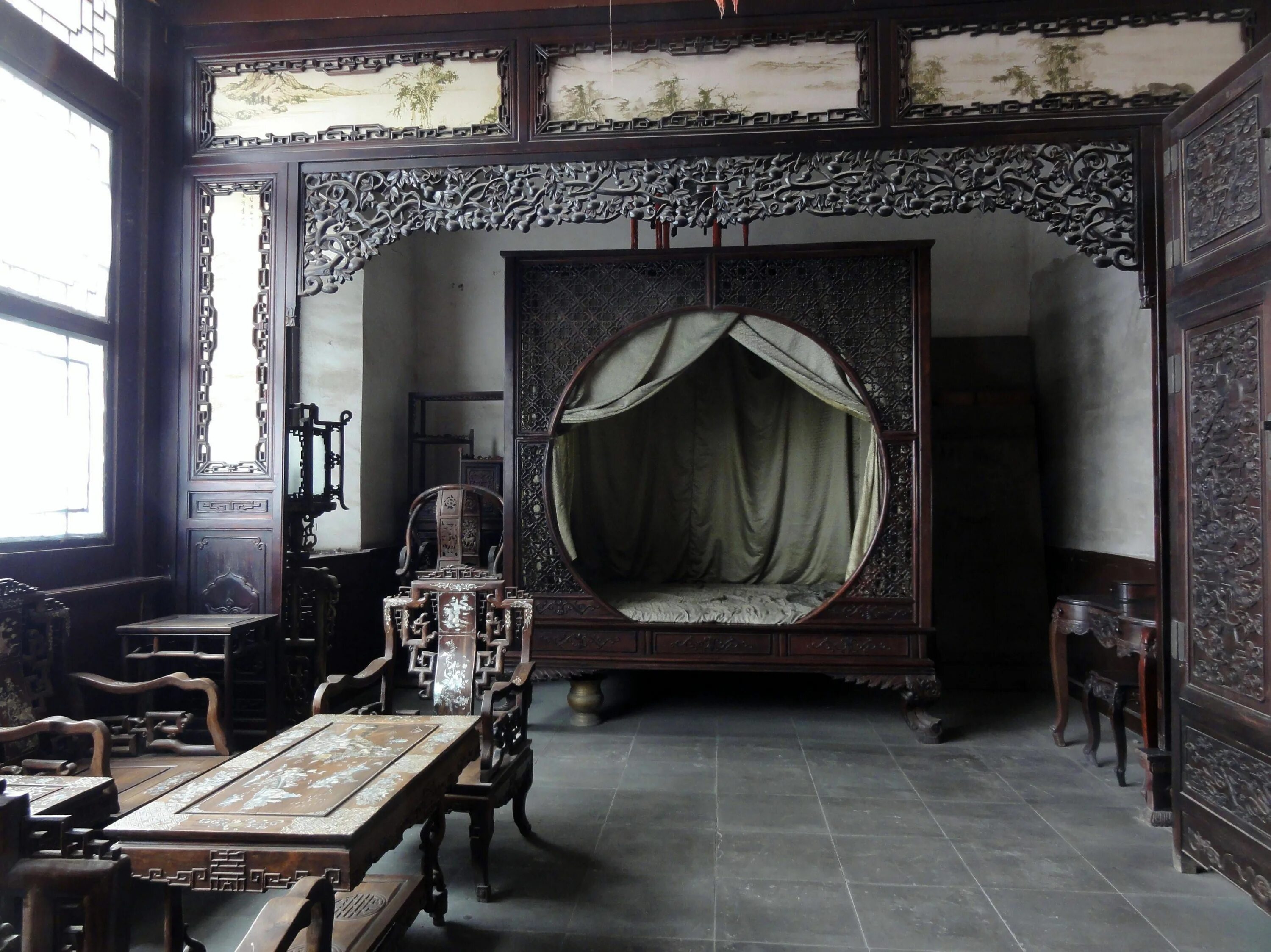 Old bedroom. Дворец императора императора Китай спальня. Спальня императора древней Кореи. Комната в стиле древнего Китая. Спальня в стиле древнего Китая.