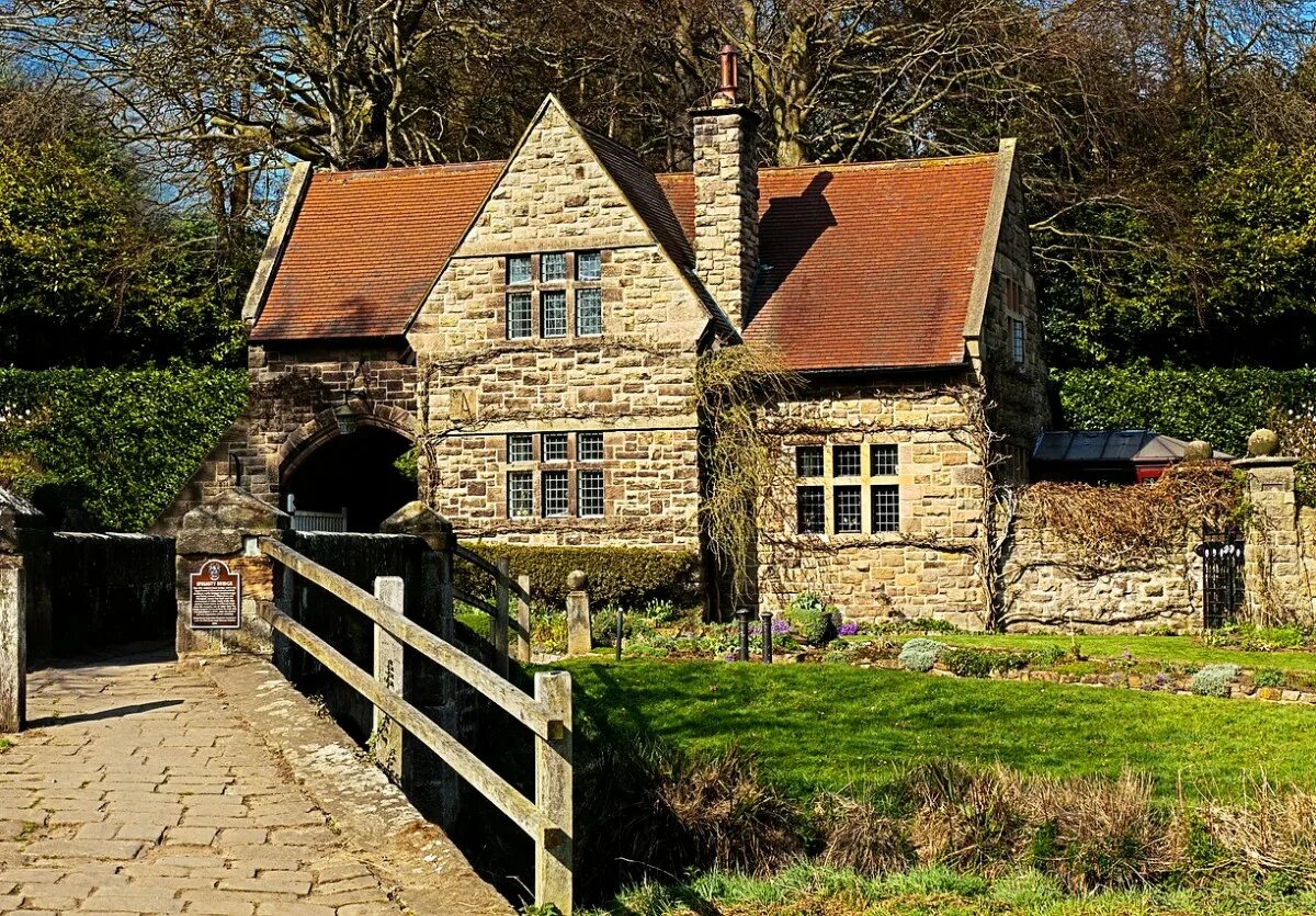 English village. Старинная английская деревня Тюдор. Деревня Гримпен Англия. Сельская Англия Йоркшир 19 век. Деревня Буллхаус, Шеффилд, Великобритания.