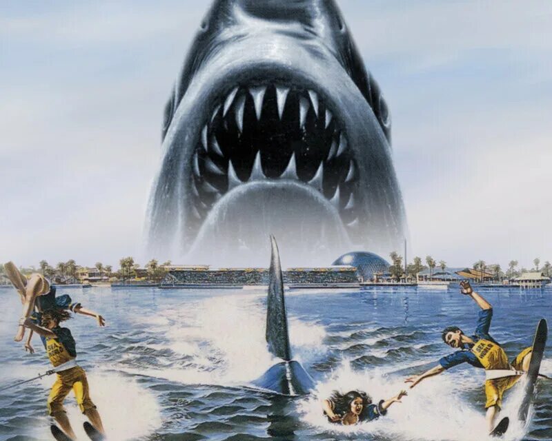 Vortex jaws. Постеры челюсти 3 - jaws 3 (1983).
