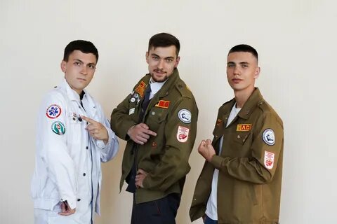 Боец студенческого отряда
