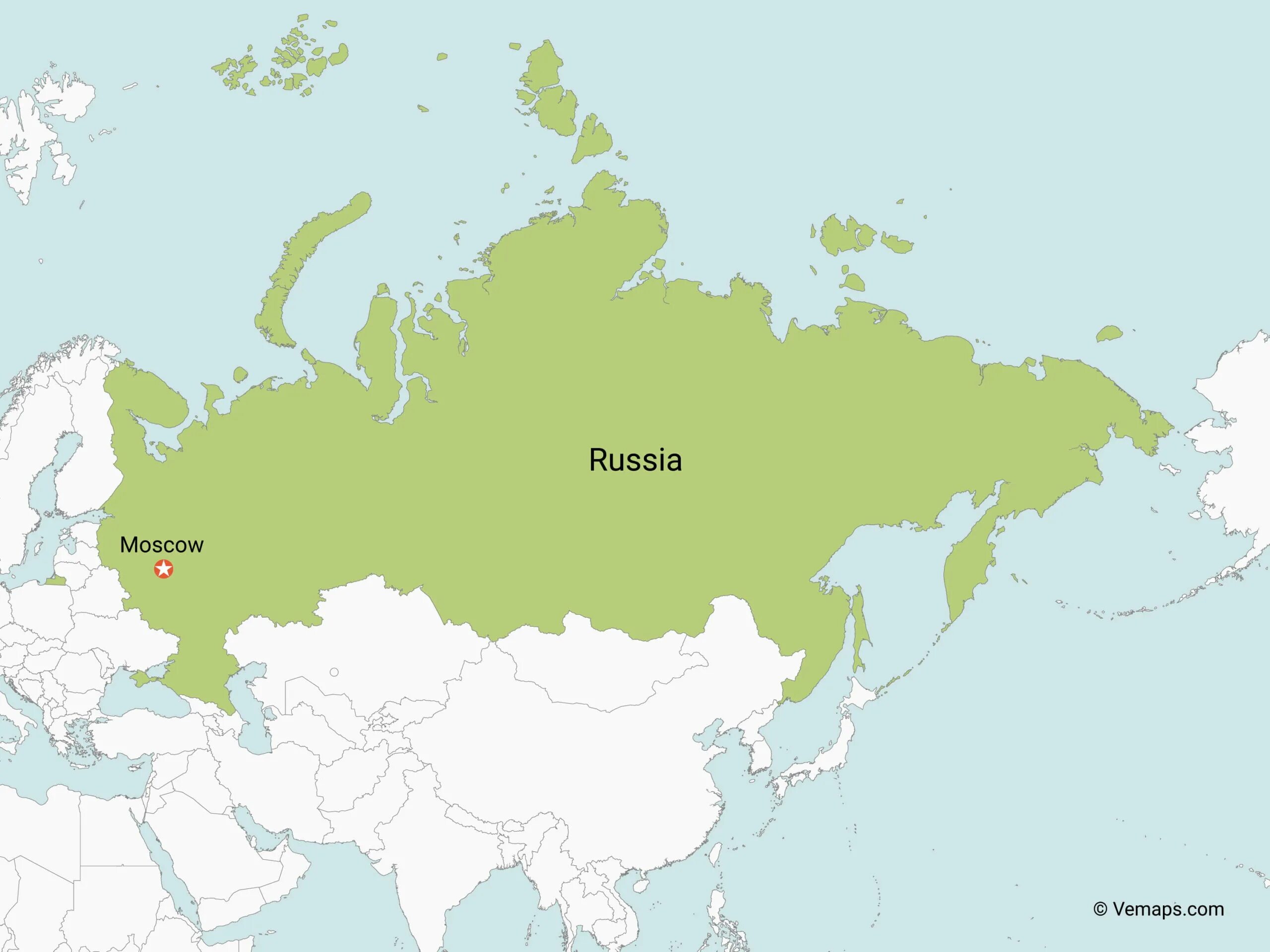 Total area of the russian federation. Карта России. Москва на карте России. Москва на Катре России.