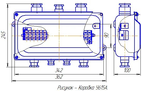 Коробка клеммная у615а у2. У-614 коробка клеммная. у615 коробка клеммная. клеммная коробка у614 ухл1.
