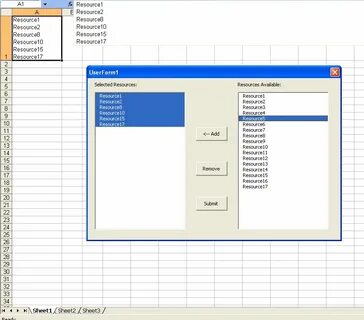 Listbox vba