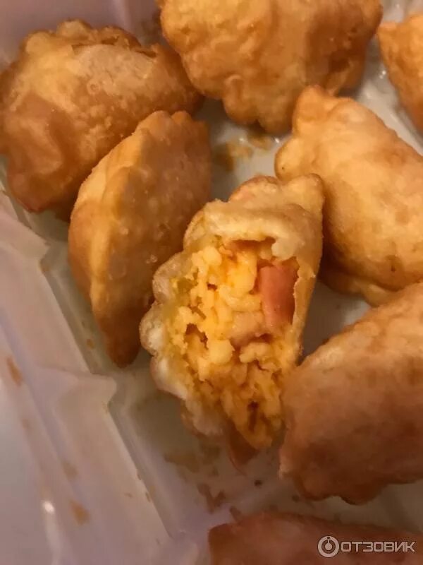 Чебупели с ветчиной и сыром. Чебупели с ветчиной и сыром