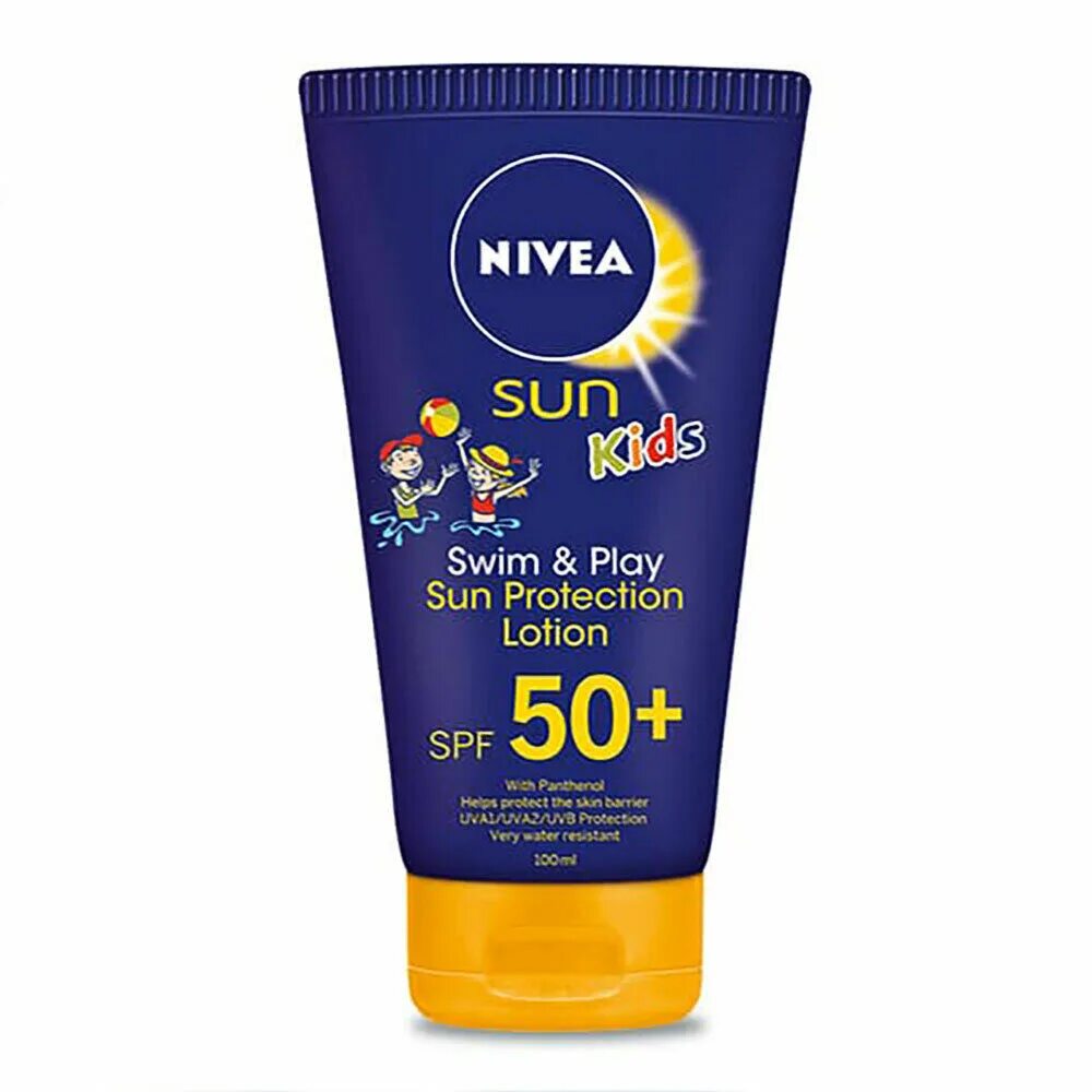 Uva uvb spf 50. Nivea Sun Kids SPF 50. Нивея СПФ 50 детский. Нивея 50 SPF. Nivea солнцезащитный лосьон 50 мл.