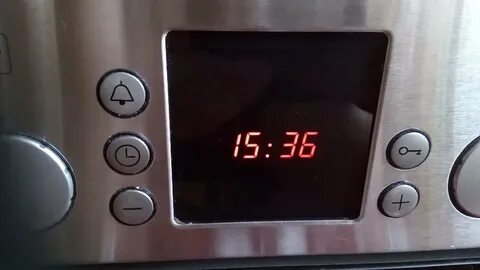 Бош духовой шкаф таймер