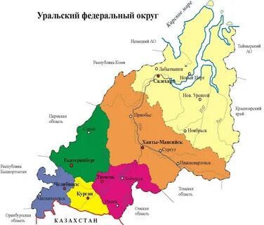 Состав урала республика