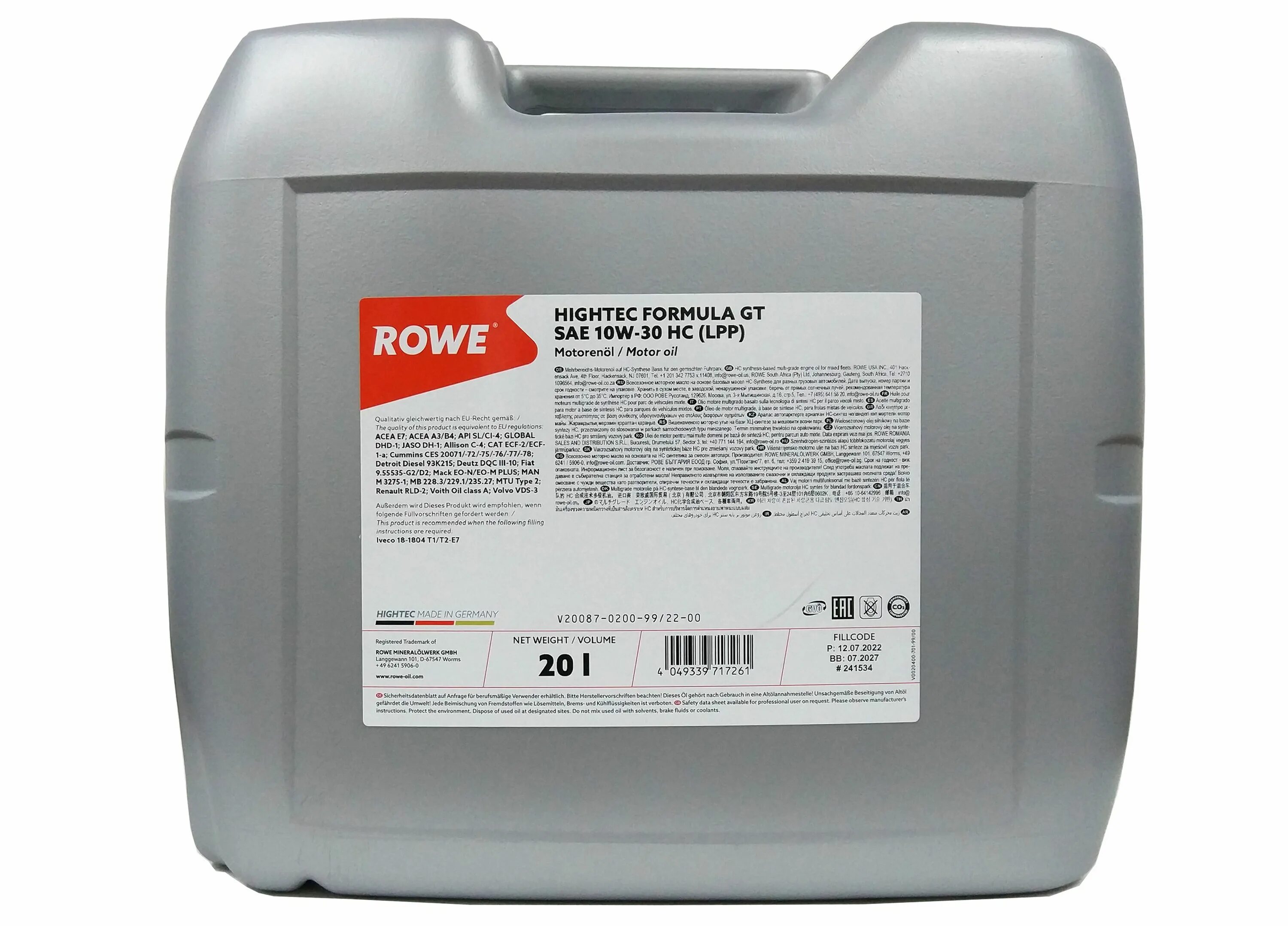 Rowe ATF 9000. Моторное масло Rowe 10w30. Моторное масло Rowe 10w 40. Suprema Formula gt 10w-40 HC.
