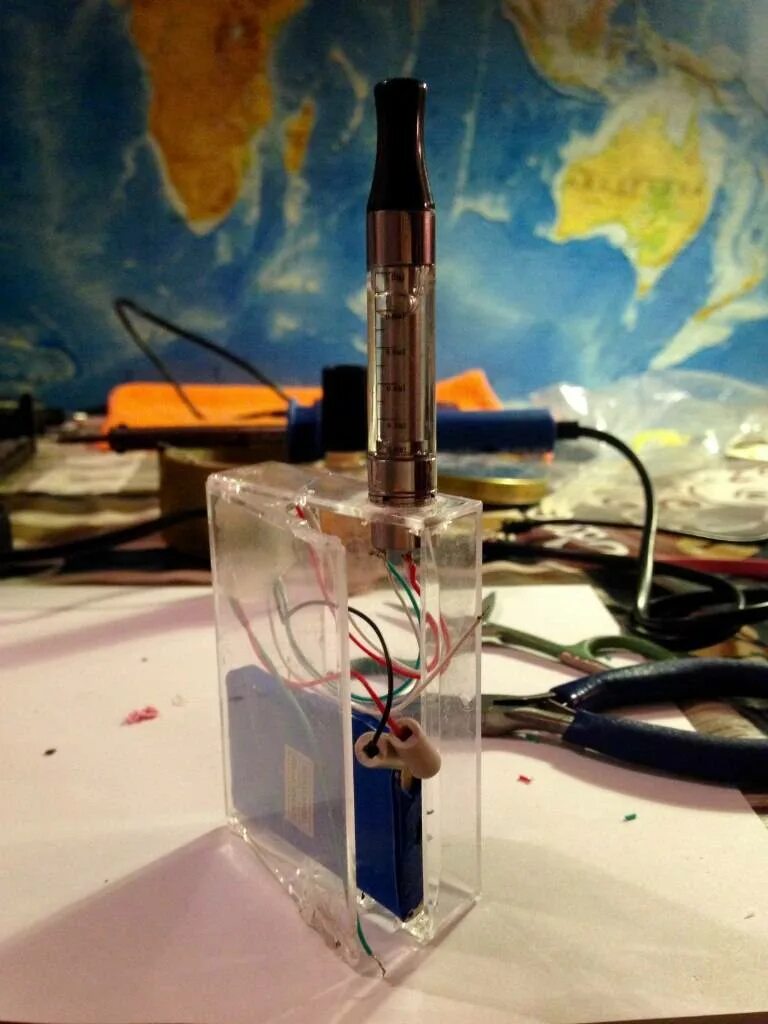 Unregulated box mod with a Mosfet - YouTube