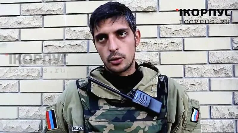 полевой командир гиви. интервью с гиви 2015г. гиви.