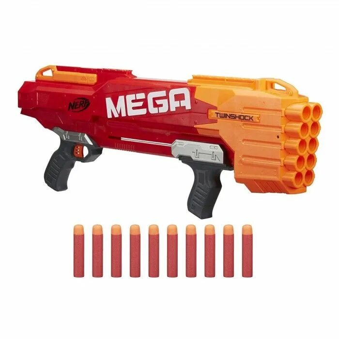 Nerf нерф. Бластер НЕРФ Твиншок. Бластер НЕРФ мега. Nerf Mega Twinshock. Бластер Nerf мега Аккустрайк Фандерхок (e0440).