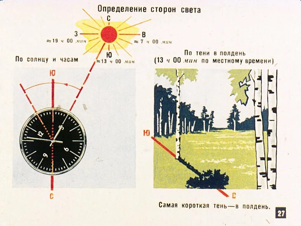 На какой стороне горизонта встает солнце. Определение сторон света по солнцу. Как орпеделить стороны свет. Ориентирование по сторонам света. Стороны света по часам.