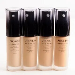 Shiseido тональный оттенки