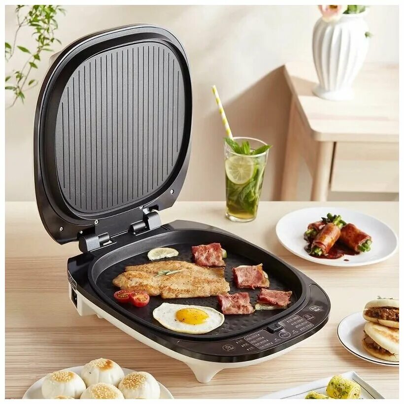 грильница xiaomi. электрогриль xiaomi liven lr-jp3018 3 в 1. гриль ксиаоми. гриль ксиаоми. Xiaomi liven roasted sun.