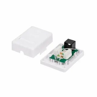 Розетка компьютерная rj 45 накладная