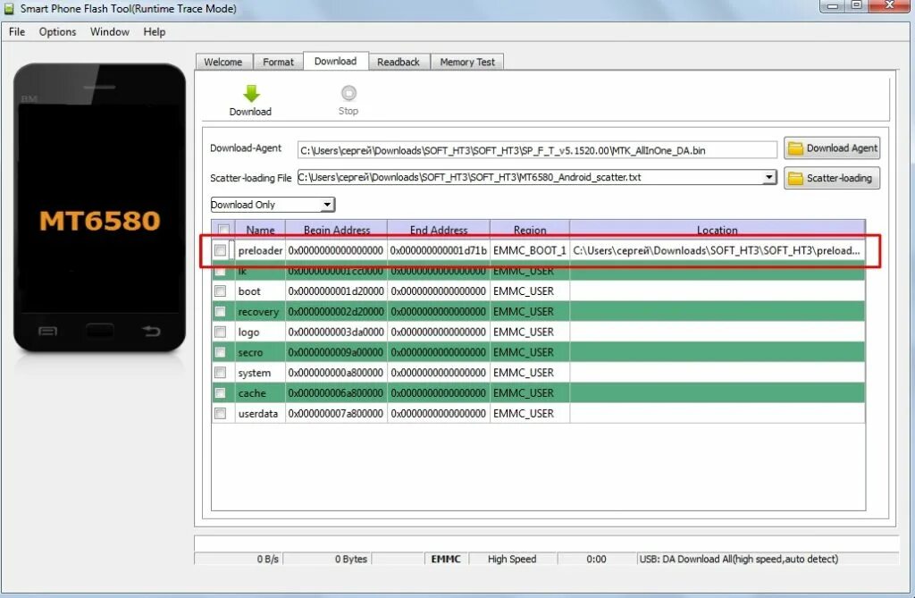 Flashtool как прошивать