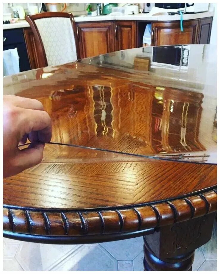 жидкое стекло овальное. прозрачная плёнка пвх 2. ) 10диз. пленка на круглый стол прозрачная силиконовая. скатерть прозрачная"жидкое стекло" (80*120см.