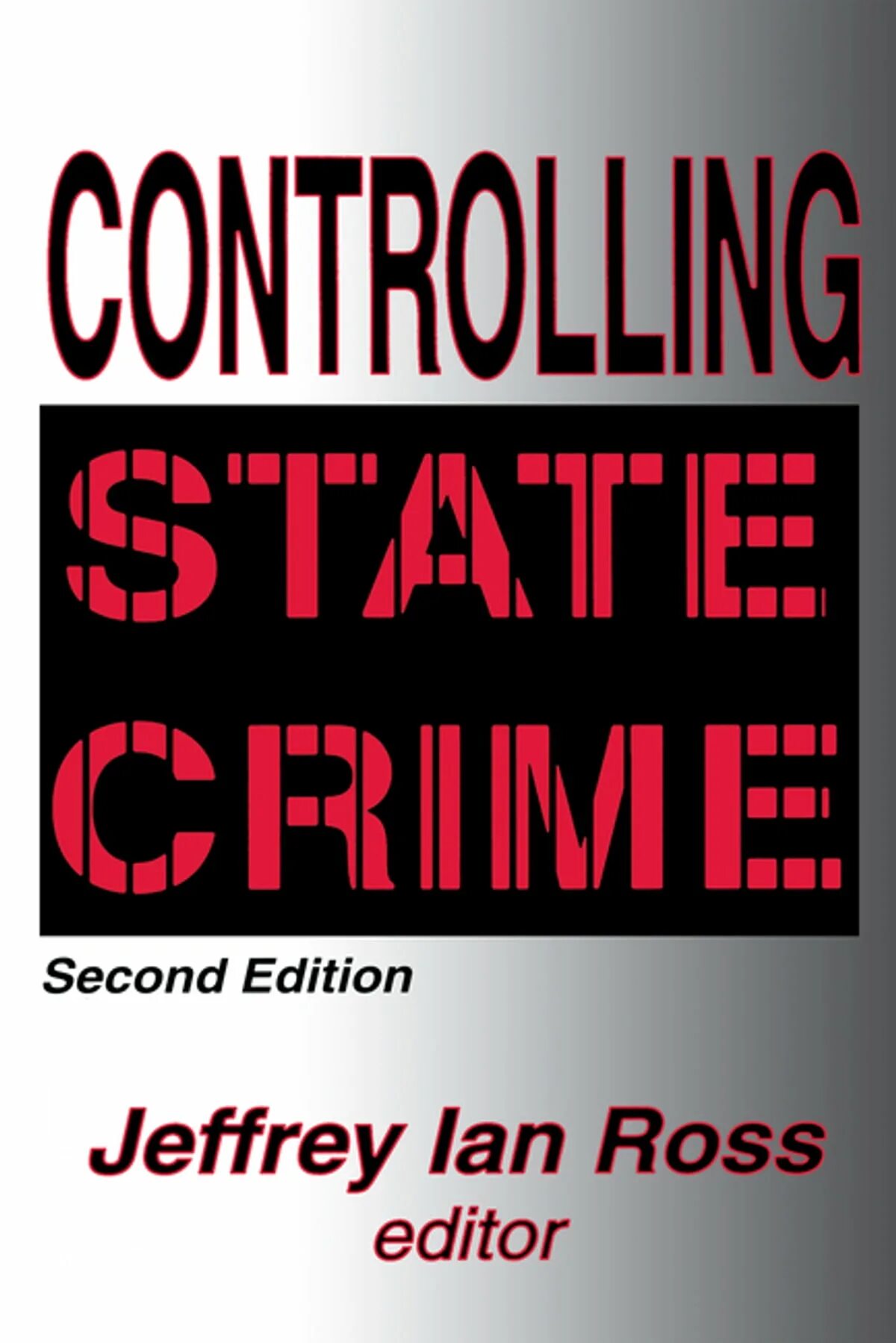 State Crime. Book State Control. Criminal offender. Criminal State. Controlling books