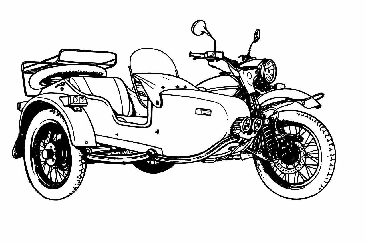 Урал мотоцикл раскрашивать. Разукрашки мотоцикл Урал. Мотоцикл Урал 2023. Раскраска мотоцикл Урал.