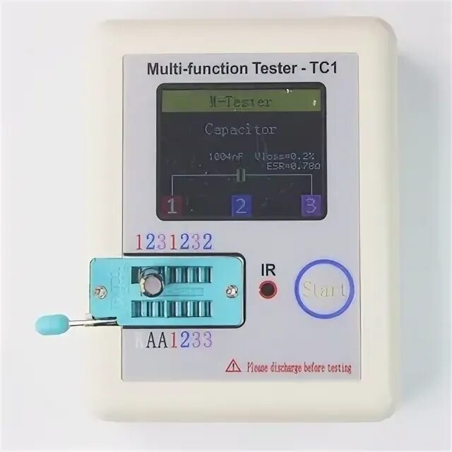 Lcr t10h. Lcr-t7 новый транзистор тестер. схема тестер компонентов lcr-tc1. тестер rlc t 7.