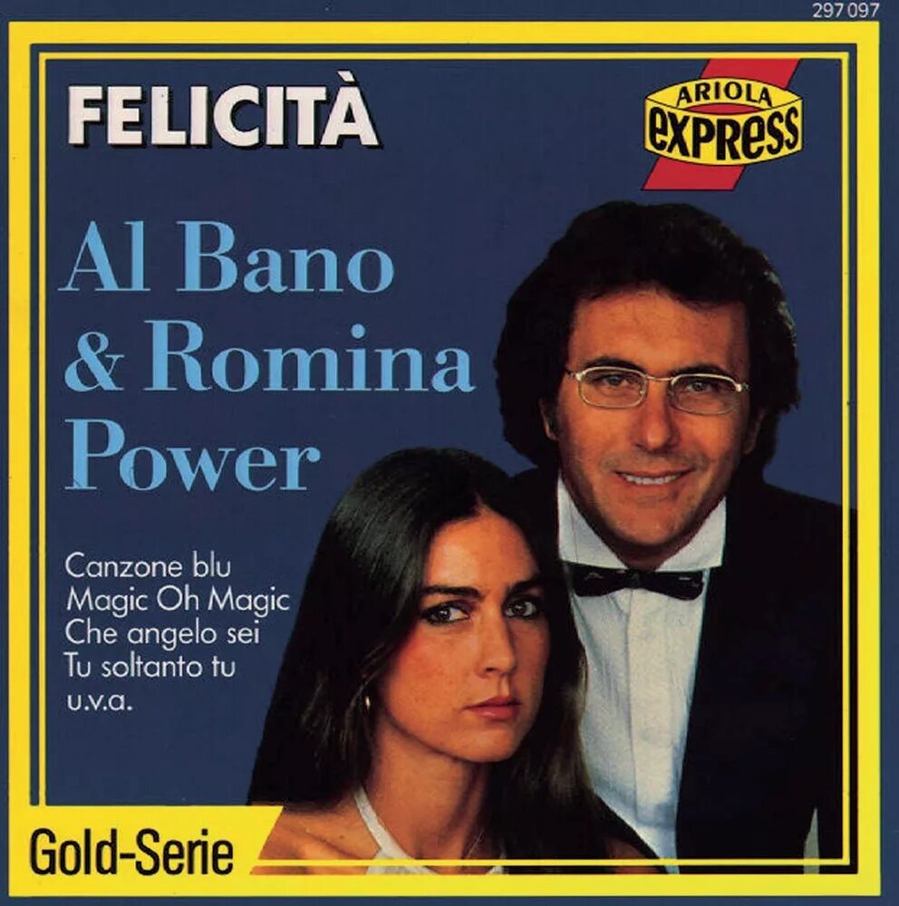 Лучшие песни аль бано и ромины. Felicita Аль Бано и Ромина Пауэр 1982. Al bano & Romina Power Felicitá. Al bano Romina Power обложка. Al bano and Romina Power (2 CD).