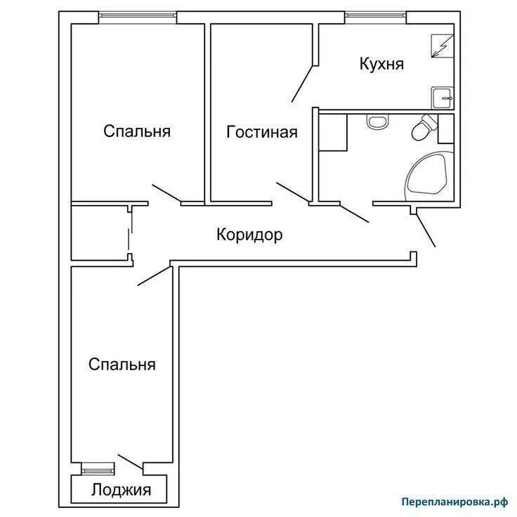 Трехкомнатная квартира полученная женой в порядке. 1605 Ам планировка трешки. 1605-Ам планировка 3 комнатная. Перепланировка 1605ам трехкомнатная. Планировка 1605 ам трехкомнатная.