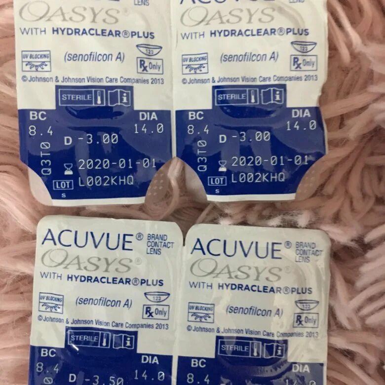 Acuvue oasys 2 недельные