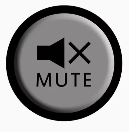 Значок Mute. Кнопка мут. Надпись Mute. Бесшумный иконка.