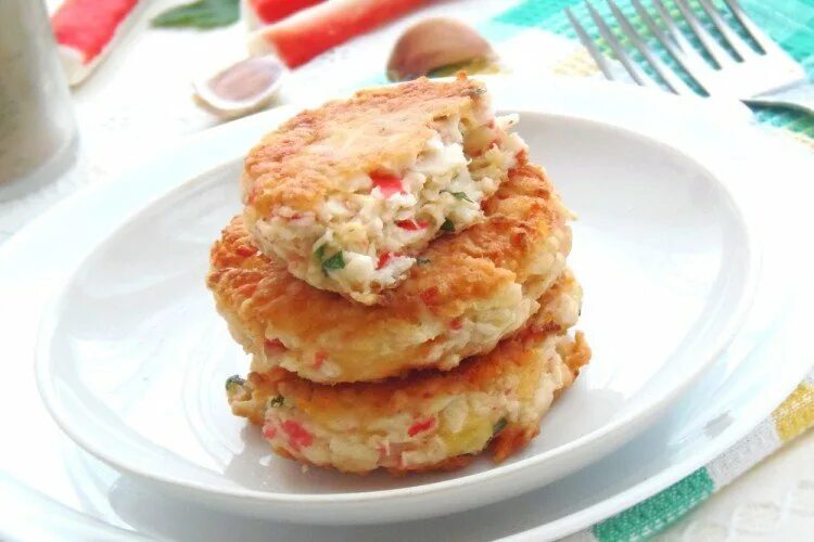 Котлеты из краба натурального рецепт с фото Котлеты из крабовых палочек с сыром пошаговый рецепт с фото на Повар.ру