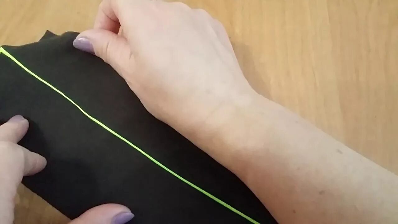 Как ровно пришить