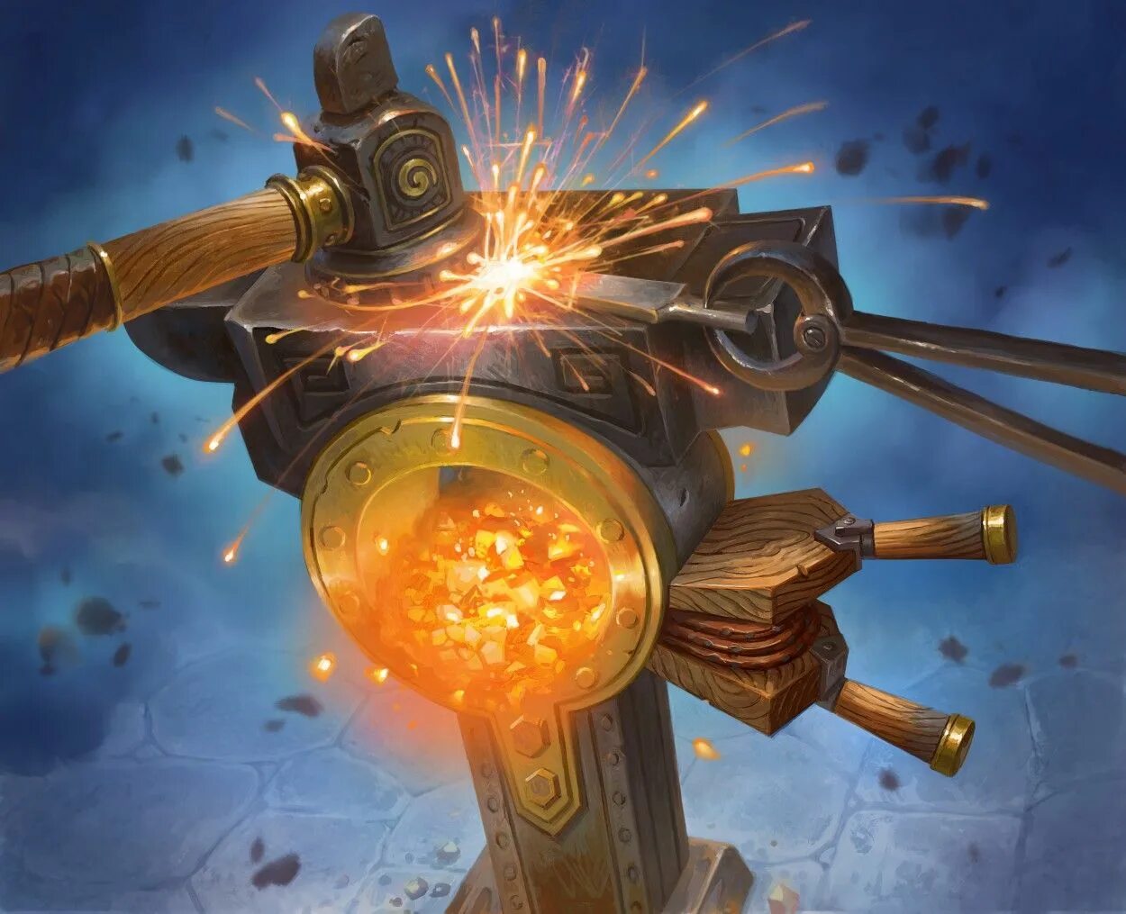 Forge weapons