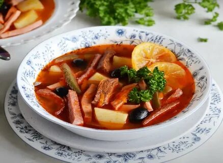 Солянка с картошкой простой рецепт