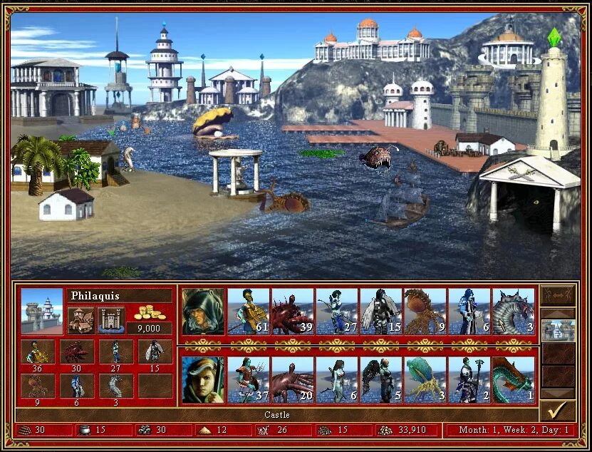 Heroes 3 hota factory town. Heroes of might and Magic 3 причал. Герои меча и магии 3 замок причал. Герои меча и магии 3 город причал. Замок причал герои 3 юниты.