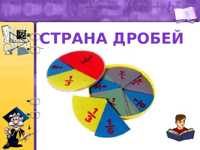 Про дроби по математике