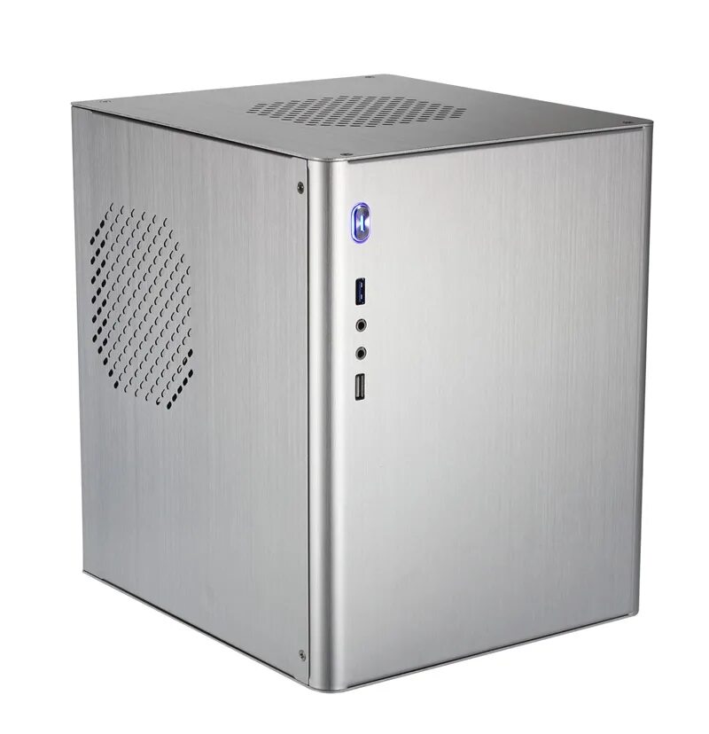 Сервер cube. Корпус Micro ATX алюминиевый. Корпус микро АТХ куб. Корпус e-Mini e-3015 Silver. MATX корпус алюминиевый.