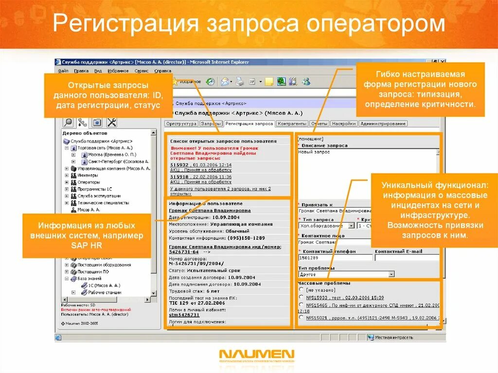 Регистрация запросов. Регистрация запросов. Виды архивных запросов. Регистрация запросов. Особенности регистрации данных.