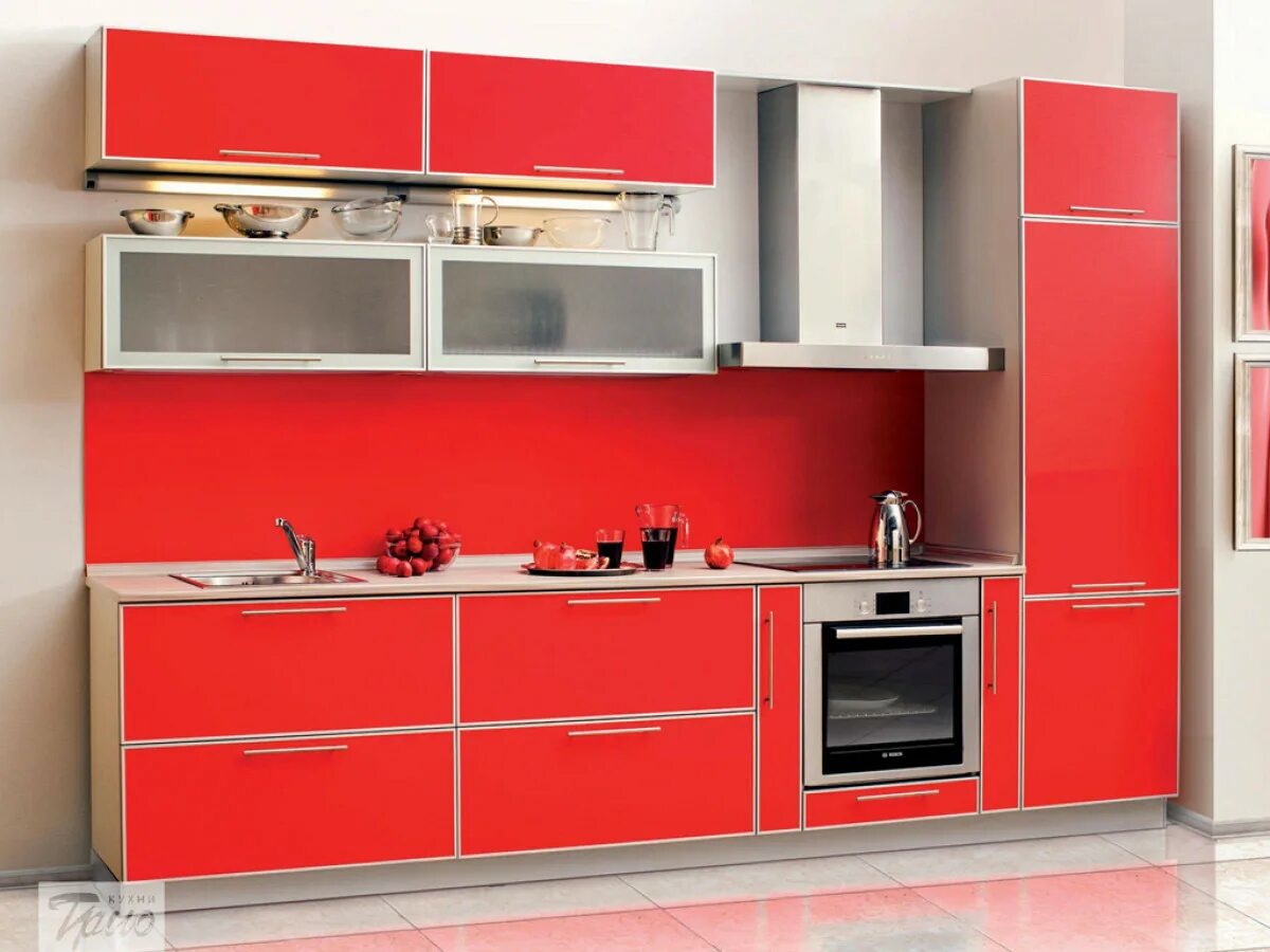 Кухни трио фасады пластик. Кухня с красной мебелью. Мебель кухонная модульная. Кухня Кармен. Фабрика трио