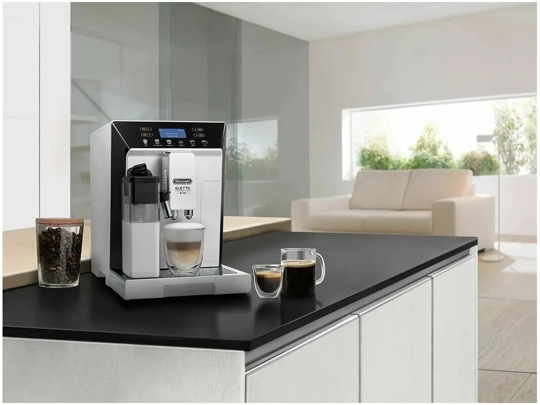 Delonghi eletta cappuccino evo. Кофемашина Delonghi Eletta Cappuccino EVO ECAM46.860.B. Кофемашина Delonghi Eletta Cappuccino. Delonghi ECAM 46.860.B. Кофемашина Delonghi Eletta Cappucino EVO ECAM 46.860.