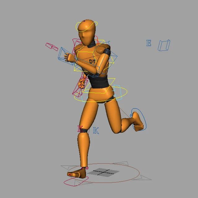 Model animation