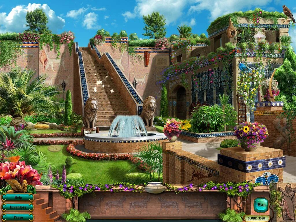 The Hanging Gardens of Babylon :: Behance