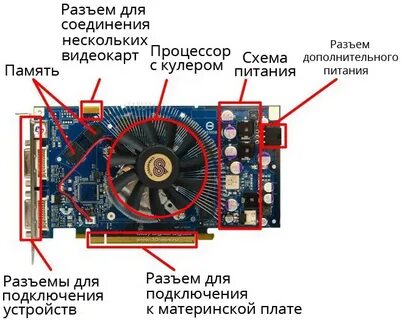Как называется плата видеокарты