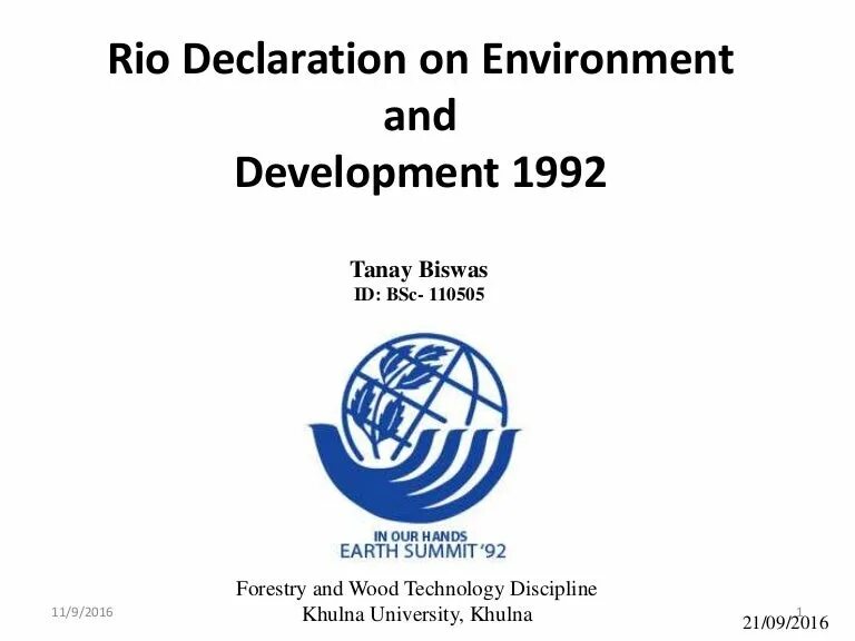 Конференция оон рио 1992. Конференция ООН по окружающей среде и развитию Рио-де-Жанейро 1992 г. Конференция ООН по окружающей среде и развитию. Конференция ООН В Рио де Жанейро 1992 экология. Rio Declaration on environment and Development.