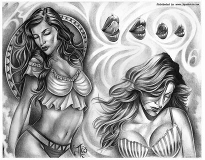 Рисунки Татуировок, Художественные Рисунки, Татуировки Чикано, Гангстерские...