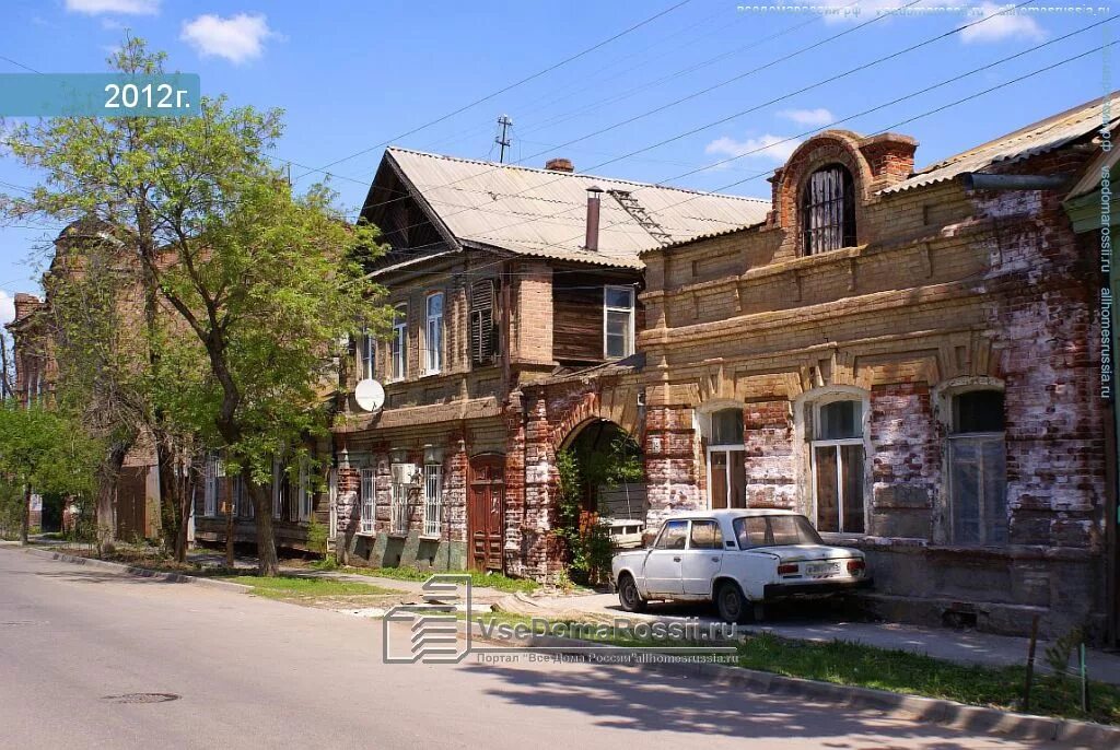 Astrakhan, Chekhov st house 63. Apartment house