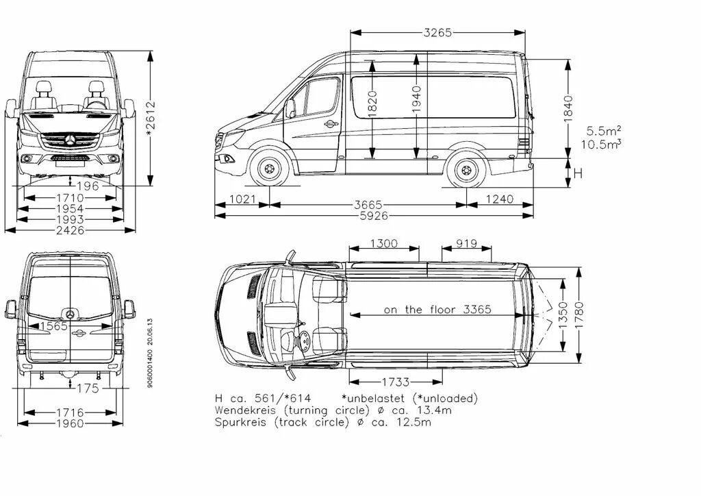 Размер спринтер 906. Мерседес Спринтер высота кузова. Мерседес Спринтер Размеры габариты. Высота Мерседес Спринтер 906. Мерседес Бенц Спринтер Классик габариты.