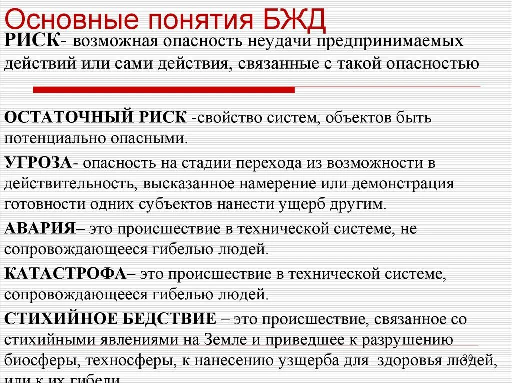 Безопасность деятельности определяется. Основные понятия безопасности жизнедеятельности. Основные понятия БЖД. Понятие безопасность в БЖД. Основные понятия и определения БЖД.